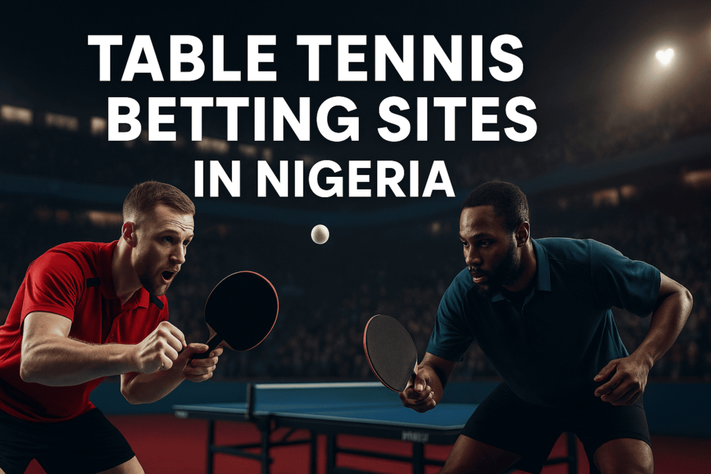 Table tennis betting sites in Nigeria